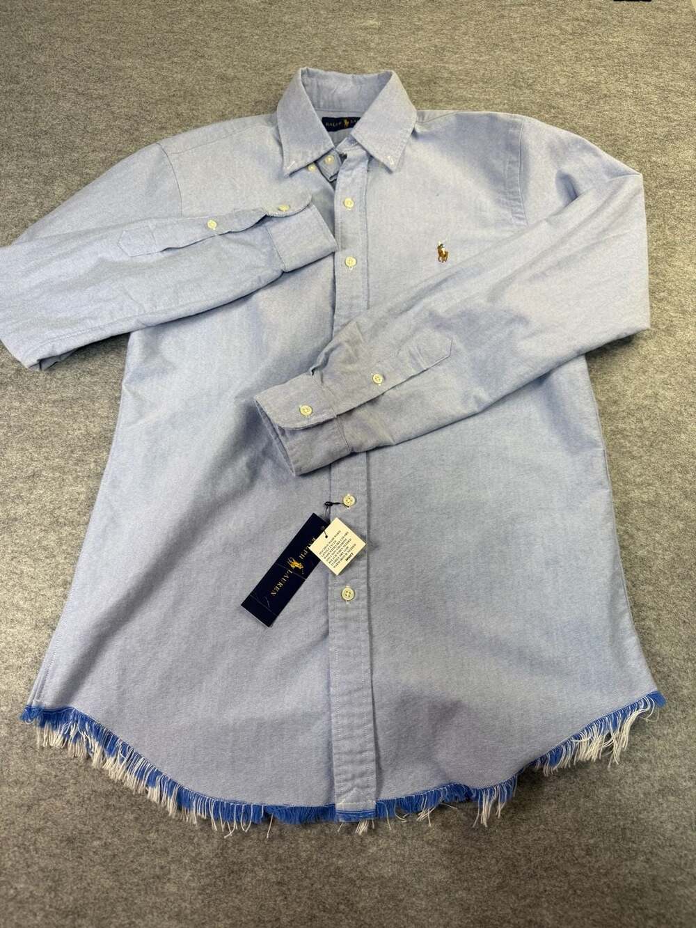 Ralph Lauren Oxford Shirt Size S Light Blue Button Down